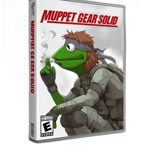 concept art, kermit, frog, dons transparent PNG cut-out