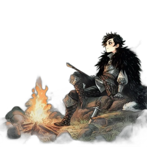 dragon, sword, fantasy art, concept art transparent PNG cut-out