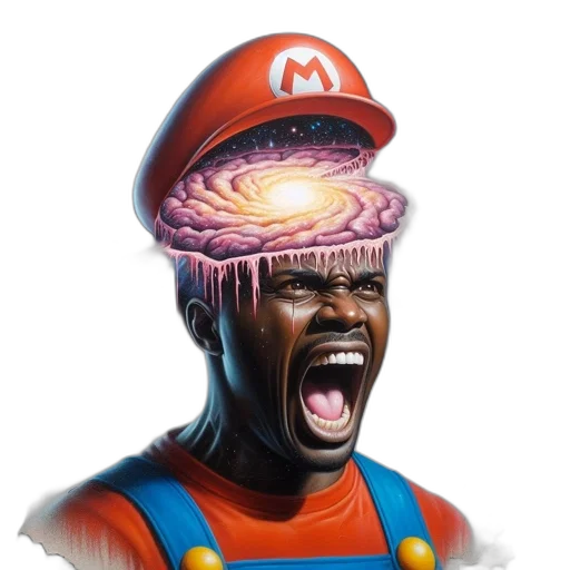 hat, face, crown, creature transparent PNG cut-out