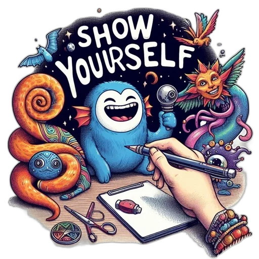 staff, creature, concept art, illustrated transparent PNG cut-out