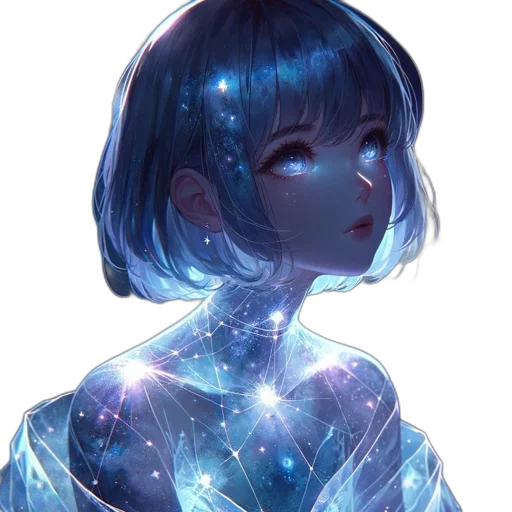 dress, robot, face, crown transparent PNG cut-out