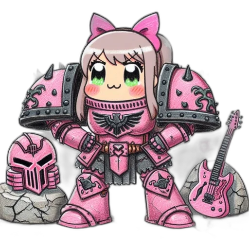 robot, weapon, concept art, pixel art transparent PNG cut-out