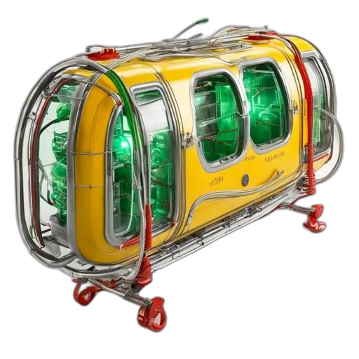 car, robot, 3d render, concept art transparent PNG cut-out