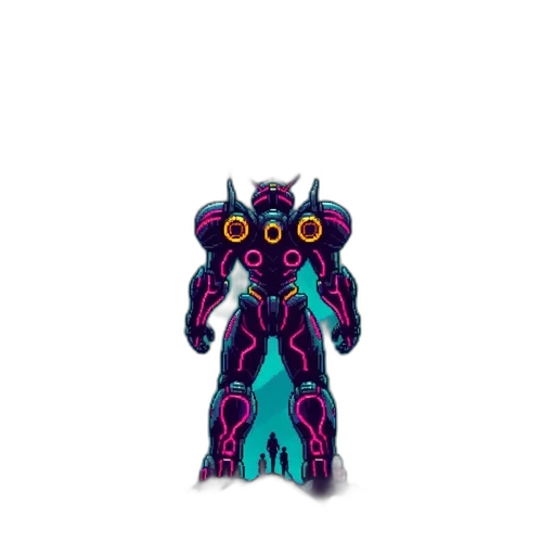 creature, robot, mask, jewelry transparent PNG cut-out