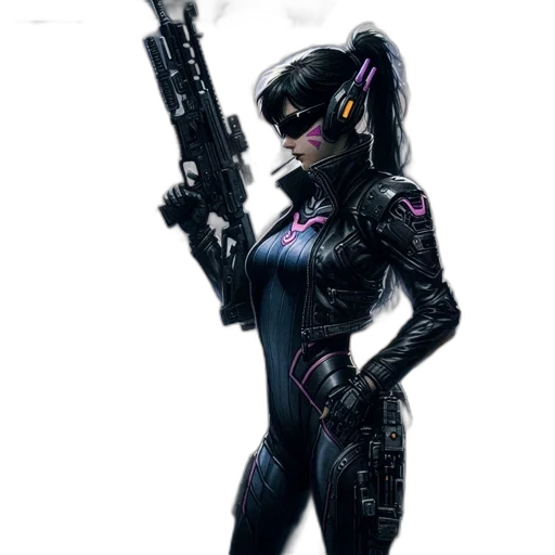 weapon, robot, concept art, comic book art transparent PNG cut-out