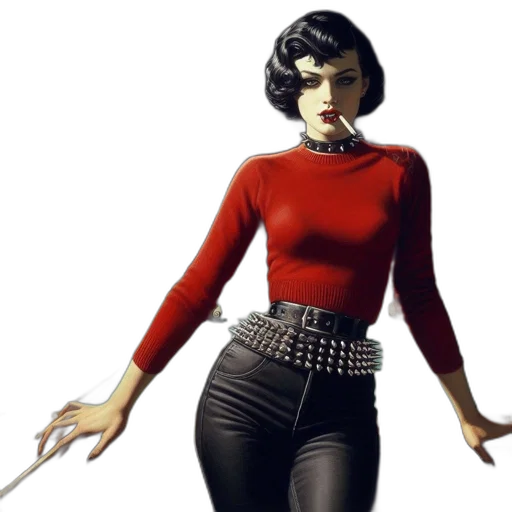 concept art, comic book art, 3d render, photorealistic transparent PNG cut-out