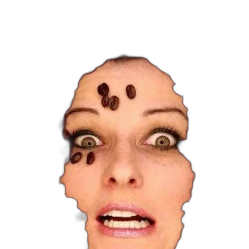 face, mask, creature, animal transparent PNG cut-out