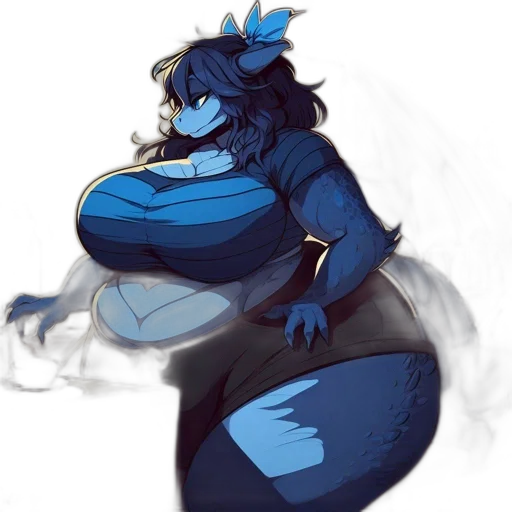 dragon, dress, creature, concept art transparent PNG cut-out