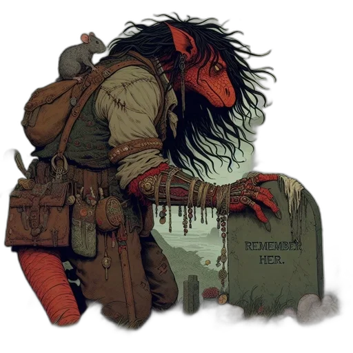 jacket, creature, weapon, mask transparent PNG cut-out