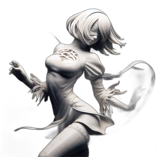 dress, weapon, concept art, comic book art transparent PNG cut-out