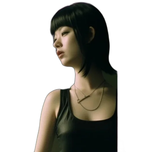 jewelry, face, dress, robot transparent PNG cut-out