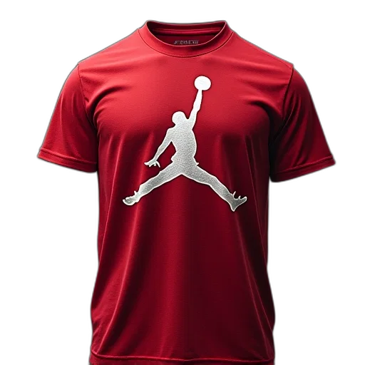 red, air, jordan, shirt transparent PNG cut-out