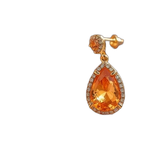jewelry, crown, champagne, orange transparent PNG cut-out
