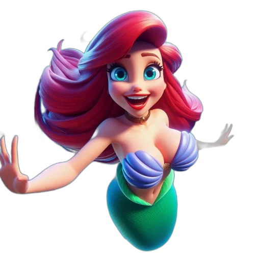 3d render, concept art, cartoon, fantasy art transparent PNG cut-out