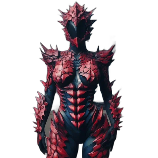 dragon, creature, dress, mask transparent PNG cut-out