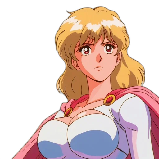 dress, anime, vaporwave, cartoon transparent PNG cut-out