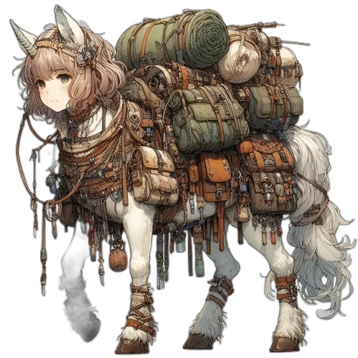 animal, staff, weapon, creature transparent PNG cut-out