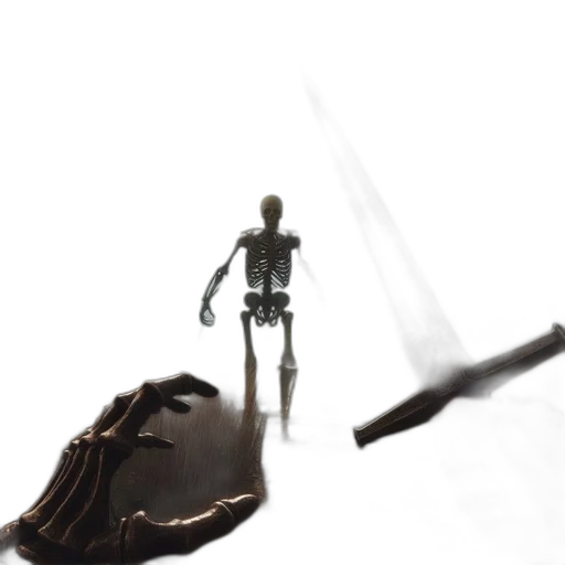 robot, weapon, sword, staff transparent PNG cut-out
