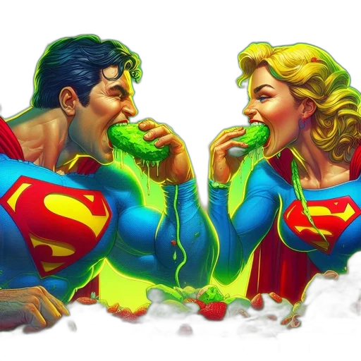 comic book art, concept art, photorealistic, fantasy art transparent PNG cut-out