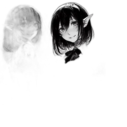 mask, face, creature, hair transparent PNG cut-out