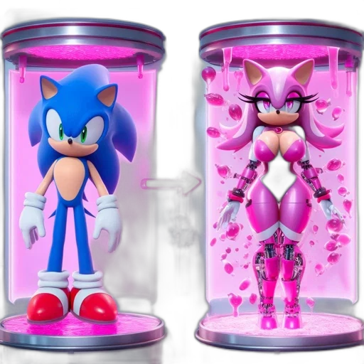 concept art, 3d render, vaporwave, illustration transparent PNG cut-out