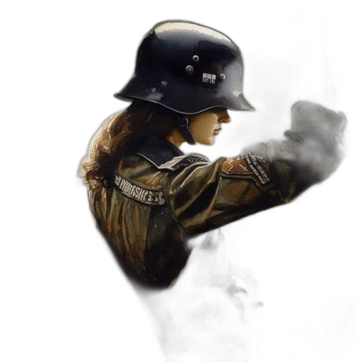 hat, weapon, staff, photorealistic transparent PNG cut-out