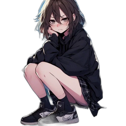 jacket, creature, shoes, face transparent PNG cut-out