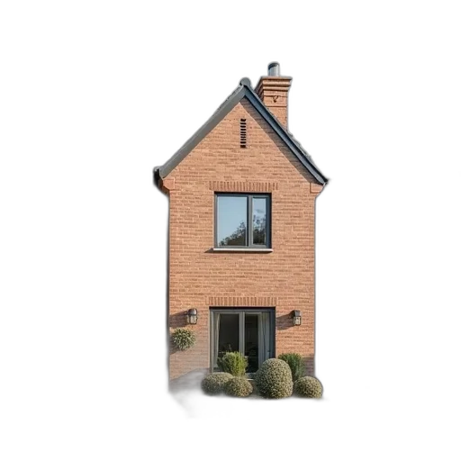 building, furniture, face, 3d render transparent PNG cut-out