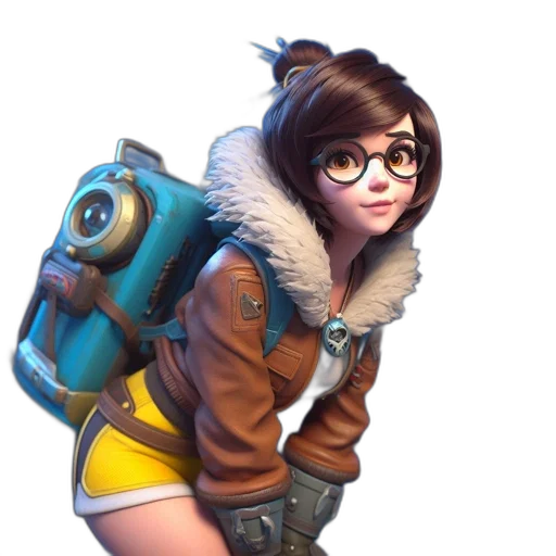 jacket, staff, face, weapon transparent PNG cut-out