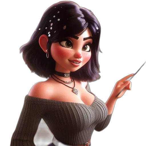 staff, jewelry, dress, concept art transparent PNG cut-out