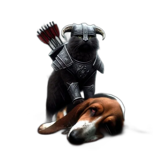 animal, weapon, creature, staff transparent PNG cut-out