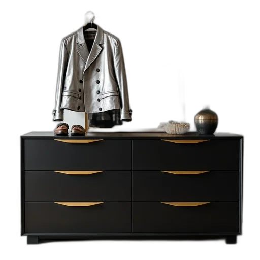 furniture, jacket, jewelry, 3d render transparent PNG cut-out