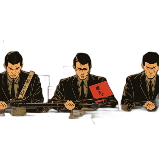 jacket, concept art, comic book art, cyberpunk transparent PNG cut-out