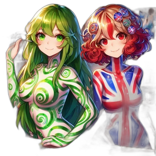 anime, fantasy art, concept art, pixel art transparent PNG cut-out