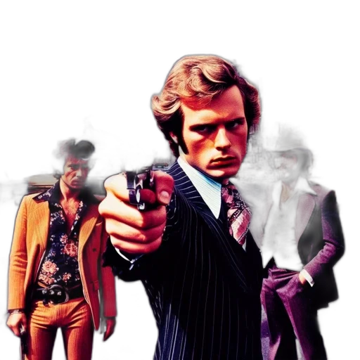jacket, weapon, comic book art, concept art transparent PNG cut-out