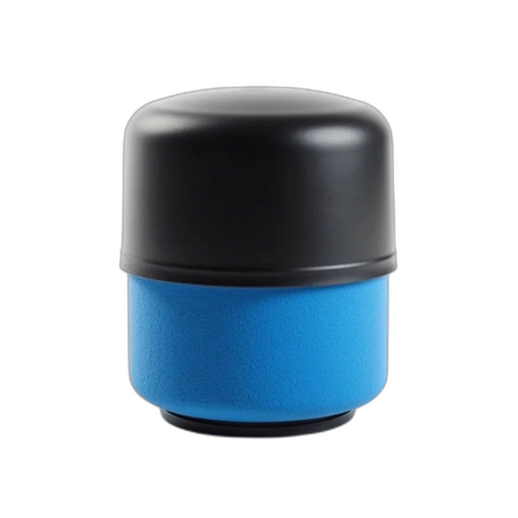 bottle, 3d render, blue, black transparent PNG cut-out
