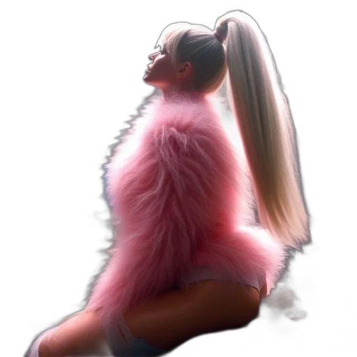 hair, jacket, creature, dress transparent PNG cut-out