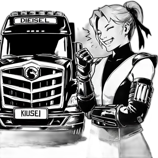 robot, comic book art, concept art, cartoon transparent PNG cut-out