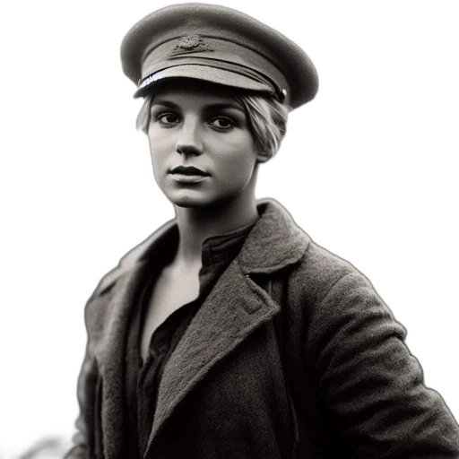 hat, jacket, face, staff transparent PNG cut-out