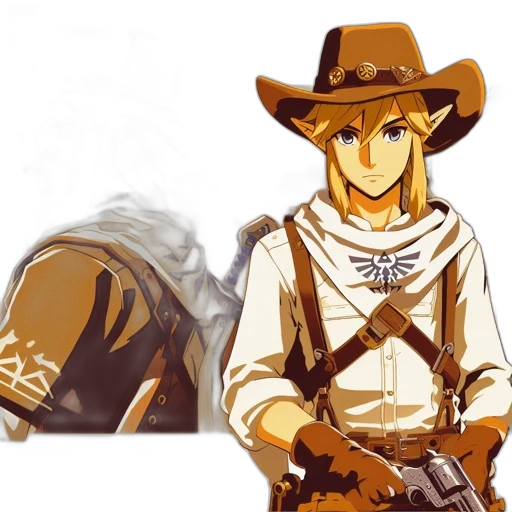 weapon, hat, staff, sword transparent PNG cut-out