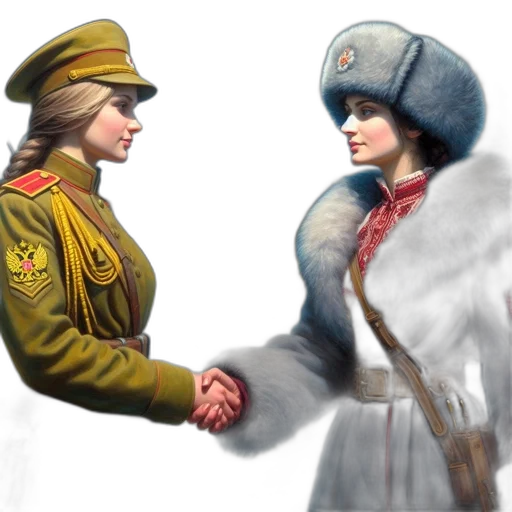 jacket, hat, staff, weapon transparent PNG cut-out