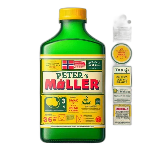 bottle, image, shows, green transparent PNG cut-out
