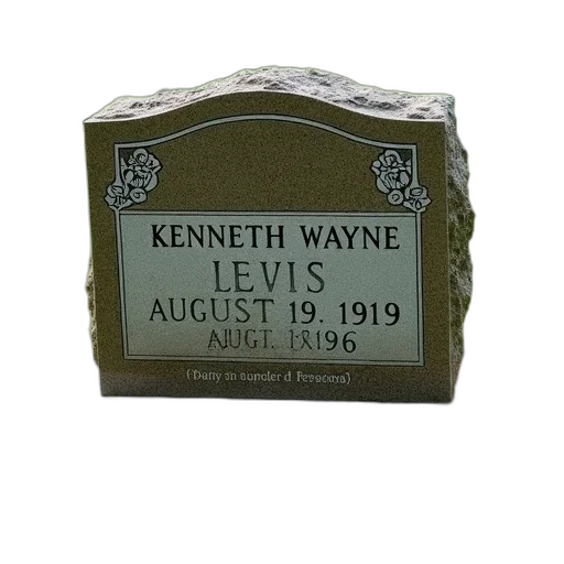 weathered, stone, headstone, moss transparent PNG cut-out