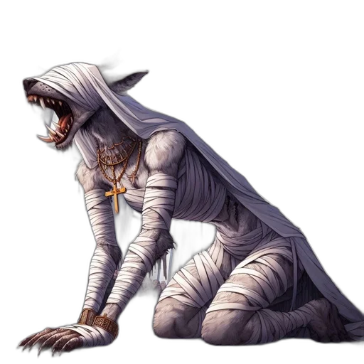 creature, dragon, animal, staff transparent PNG cut-out