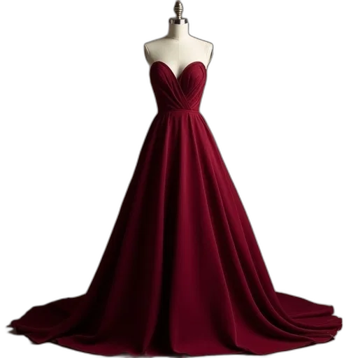 dress, jewelry, 3d render, photorealistic transparent PNG cut-out