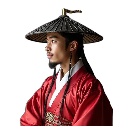 staff, hat, crown, face transparent PNG cut-out