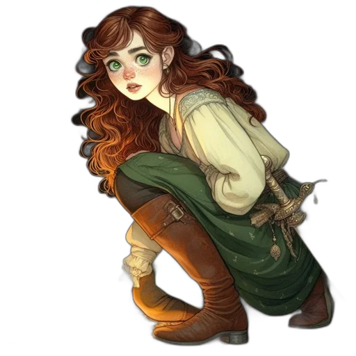 staff, fantasy art, concept art, pixel art transparent PNG cut-out