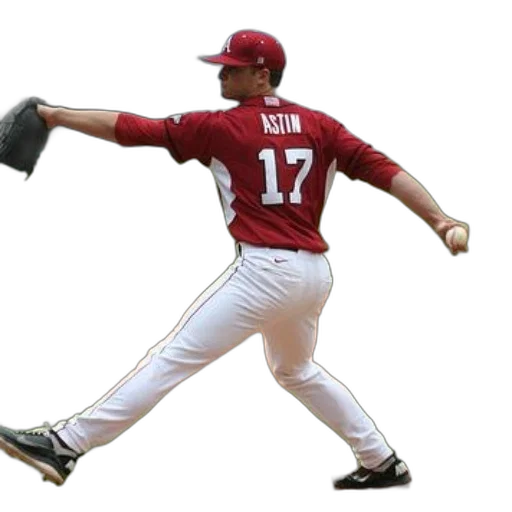 baseball, player, wearing, number transparent PNG cut-out
