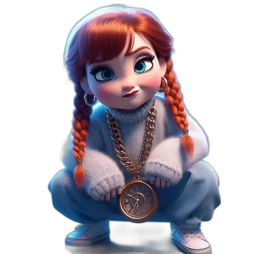jewelry, concept art, cartoon, 3d render transparent PNG cut-out