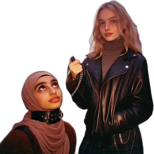 jacket, jewelry, weapon, staff transparent PNG cut-out